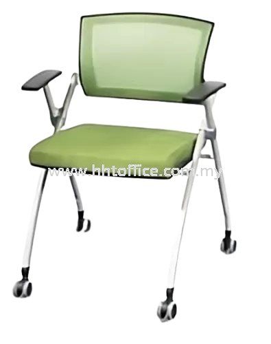 Capri 1 - Mesh Foldable Training Chair with Armrest
