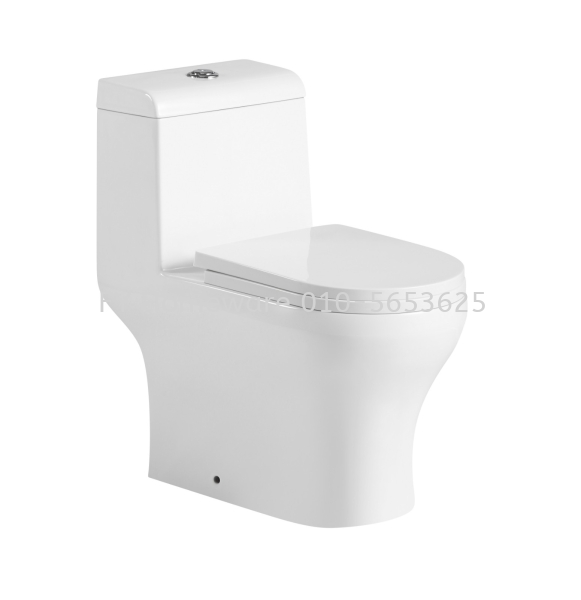 SORENTO SRTWC287-RL Rimless One Piece Bowl One Piece Water Closet (WC) Bathroom Appliance Johor Bahru (JB), Malaysia, Skudai Supplier, Suppliers, Supply, Supplies | FY HOMEWARE SDN BHD