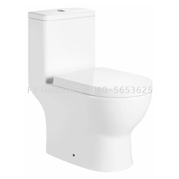 SORENTO SRTWC5541-RL Rimless One Piece Bowl One Piece Water Closet (WC) Bathroom Appliance Johor Bahru (JB), Malaysia, Skudai Supplier, Suppliers, Supply, Supplies | FY HOMEWARE SDN BHD