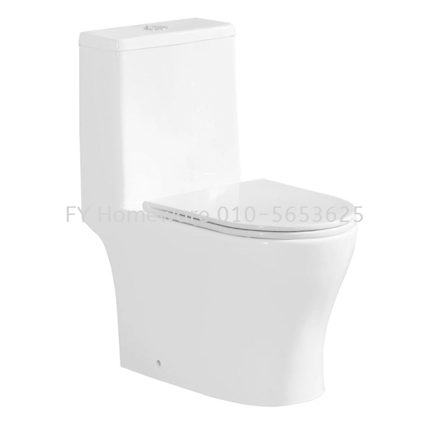 SORENTO SRTWC8320-RL-UF Rimless One Piece Bowl One Piece Water Closet (WC) Bathroom Appliance Johor Bahru (JB), Malaysia, Skudai Supplier, Suppliers, Supply, Supplies | FY HOMEWARE SDN BHD