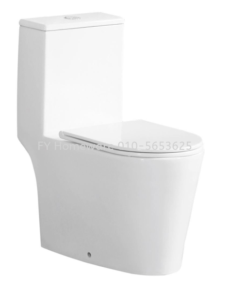 SORENTO SRTWC8319 UF Rimless One Piece Bowl One Piece Water Closet (WC) Bathroom Appliance Johor Bahru (JB), Malaysia, Skudai Supplier, Suppliers, Supply, Supplies | FY HOMEWARE SDN BHD