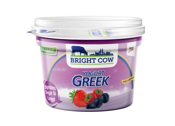 Bright Cow Greek Yogurt - Mixberries (12 x 120g) Bright Cow Malaysia, Selangor, Kuala Lumpur (KL), Penang Manufacturer, Supplier, Supply, Supplies | BEXPRESS MARKETING (M) SDN BHD