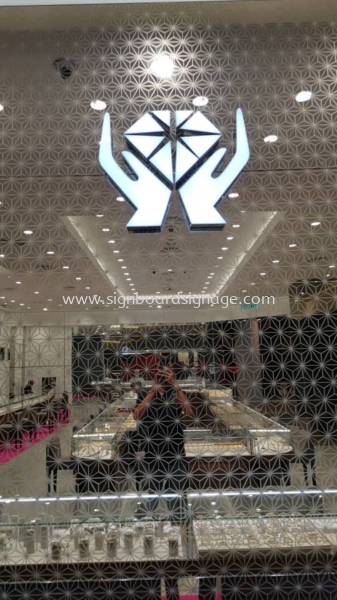 Signboard 3D # Indoors Signage # 3D Led frontlit #  Kedas Emas Sign # Signboard Jewellery 3D BOX UP LETTERING SIGNAGE Klang, Selangor, Malaysia, Kuala Lumpur (KL), Pahang, Kuantan Manufacturer, Maker, Supplier, Supply | Dynasty Print Solution