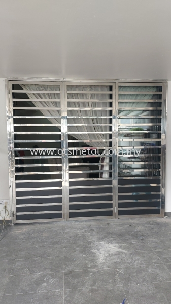 SSD056 Stainless Steel Door Johor Bahru (JB) Design, Supplier, Supply | OTS Metal Works