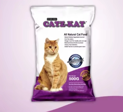 Star Asia Catz-Kat Cat Dry Food Mackerel 500g