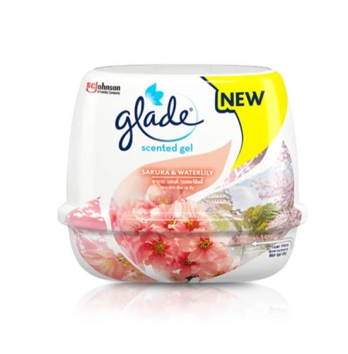 Glade Scented Gel Sakura & Waterlily 180g