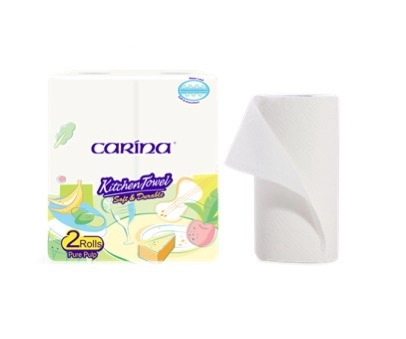 Carina Kitchen Towel 60'sx2Ply 2Roll