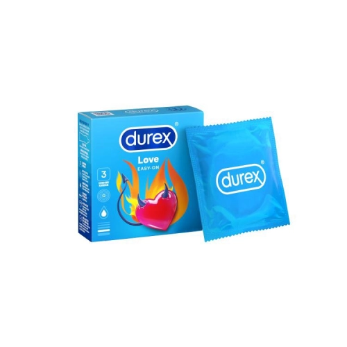 Durex Love Easy-On Condoms 3's