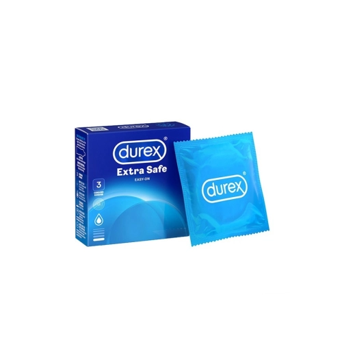 Durex Extra Safe Easy-On Condoms 3's