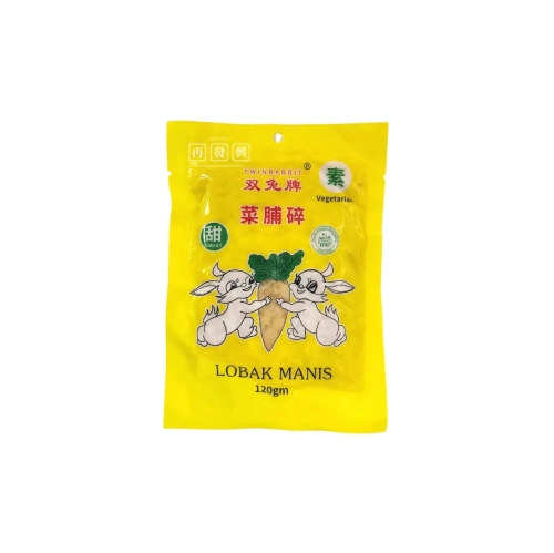 Twin Rabbit Lobak Manis 120g