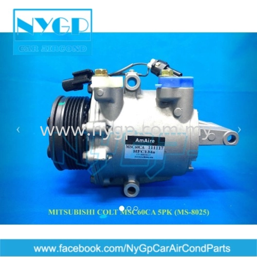 MITSUBISHI COLT MSC60CA 5PK COMPRESSOR MS-8025