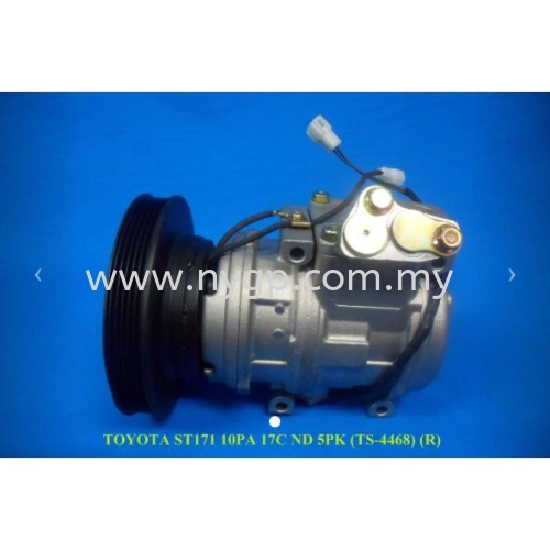 TOYOTA ST171 10PA 17C ND 5PK (R)  COMPRESSOR TS-4468  -