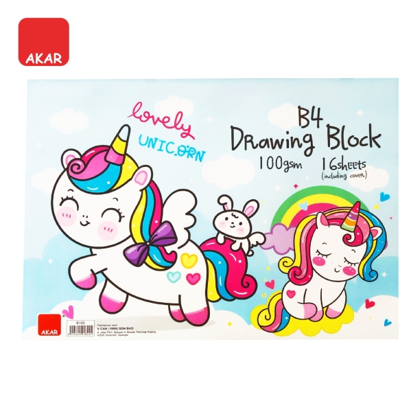 Drawing Block B4 100gsm (1 pc) Drawing paper Paper Product Selangor, Malaysia, Kuala Lumpur (KL), Semenyih Supplier, Suppliers, Supply, Supplies | V CAN (1999) SDN BHD