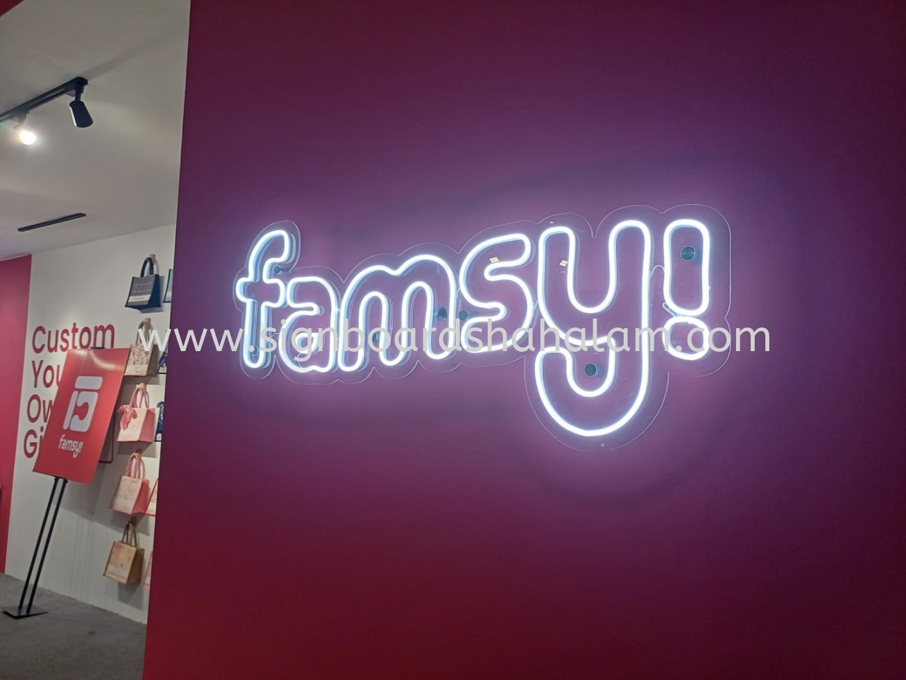 INDOOR LED NEON LIGHT SIGN SPECIALIST AT SELANGOR, TAMAN SALAK SELATAN, MALAYSIA, KUALA LUMPUR (KL), AMPANG