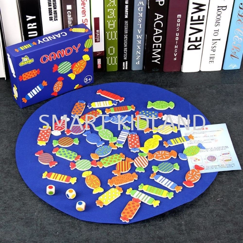 Candy Matching Memory Game Toy Color Matching Education Game Toy 糖果记忆配对游戏Ready Stock-t058