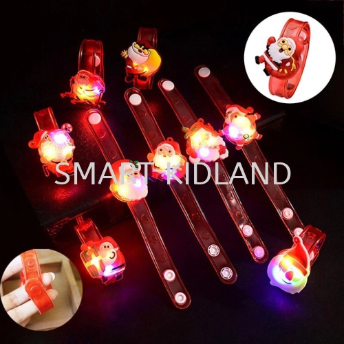 Christmas LED Wristband Bracelet Christmas Part Gift Christmas Decoration Accessory 圣诞饰品