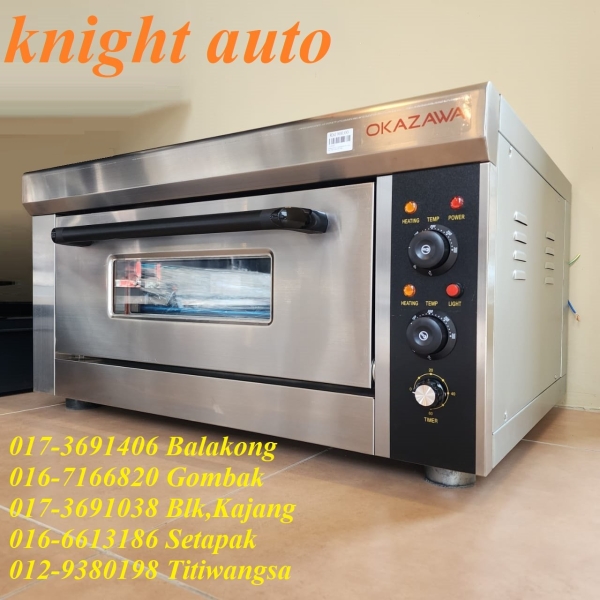 OKAZAWA Electric Oven 1 Tier 1 Tray EVL11T ID34647 Oven/ Warmer Food Machine & Kitchen Ware Selangor, Malaysia, Kuala Lumpur (KL), Seri Kembangan, Setapak, Kajang Supplier, Suppliers, Supply, Supplies | Knight Auto Sdn Bhd