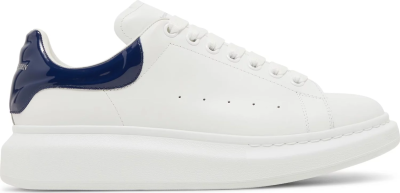 Alexander McQueen Oversized Sneaker 'White Navy Patent'