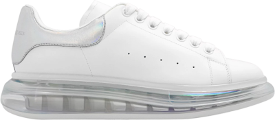 Alexander McQueen Oversized Sneaker 'Transparent Sole - White Iridescent'