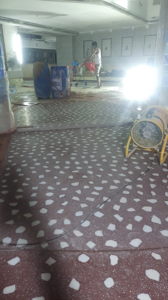 Floor Cleaning and Polishing at Retail Park, KL