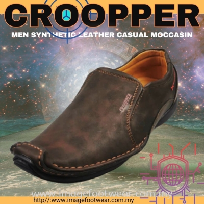 CROOPPER Men Moccasin CM-85-2003 COFFEE Colour