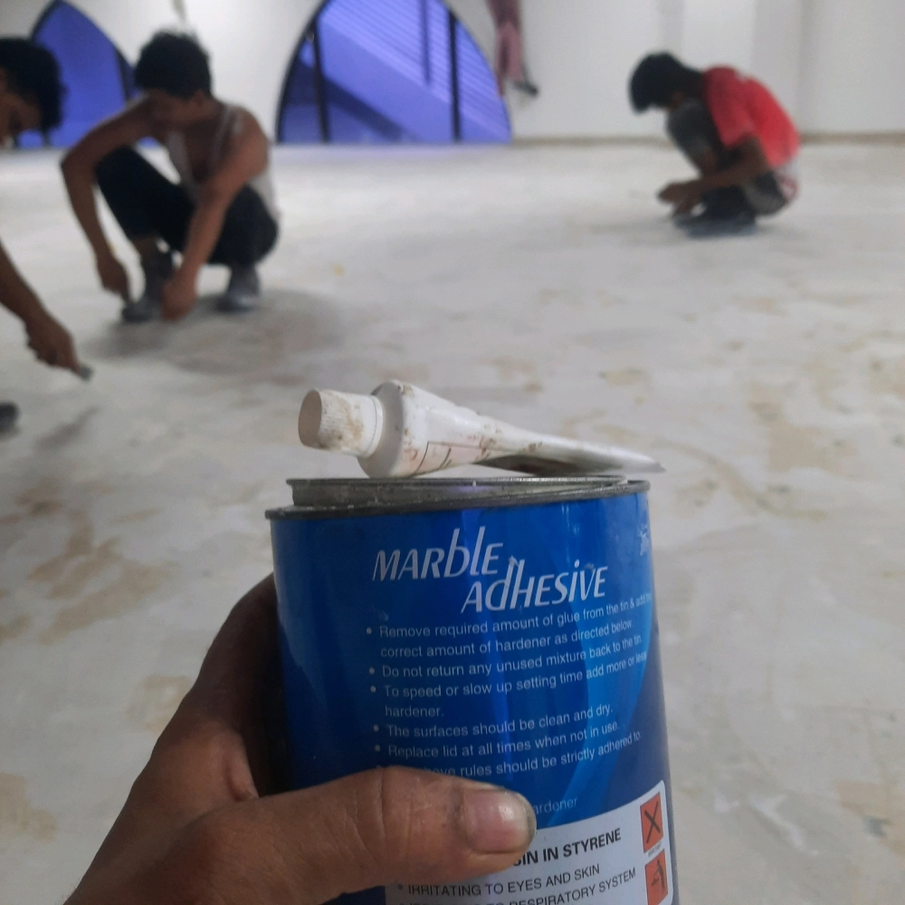 install cement at surau al muhajirin subang jaya