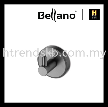 Bellano Robe Hook (Metal Grey) BLN7205MGSS