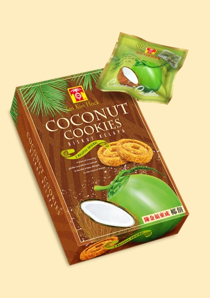 TKH Coconut Cookies ½Ҭ(12 pcs) Biscuit  Malaysia, Melaka Manufacturer, Supplier, Wholesaler, Supply | TAN KIM HOCK