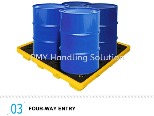 4 Drum spill Pallet