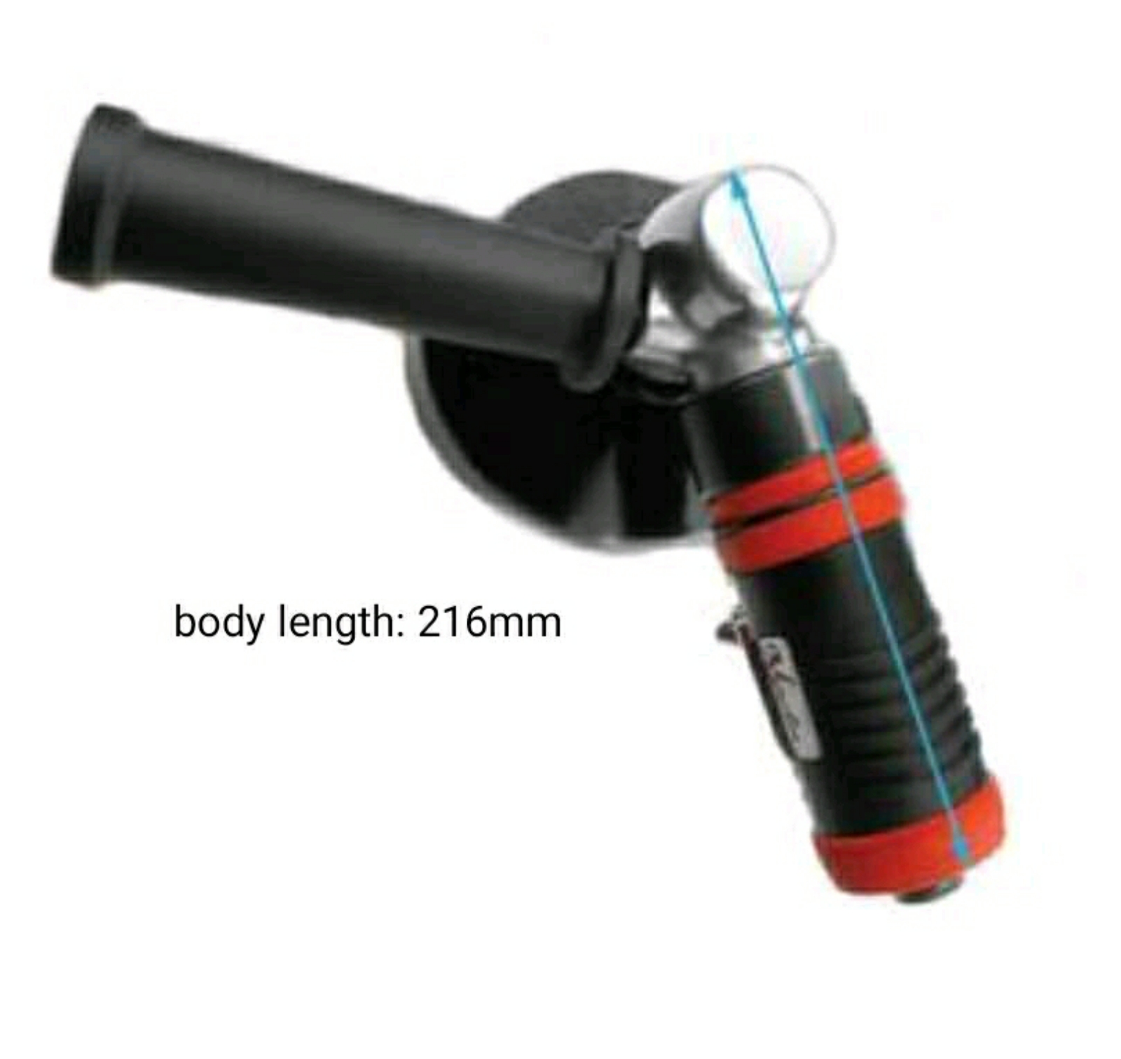 MPT-38400 LOW PROFILE ANGLE INDUSTRIAL 4'' RIGHT ANGLE GRINDER