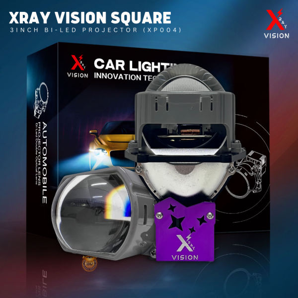 Xray Vision Square 3inch BI-LED Headlight System #Xp004 Headlamp Projector Johor Bahru (JB), Malaysia, Ulu Tiram Supplier, Retailer, Supply, Supplies | BX Automotive Sdn Bhd