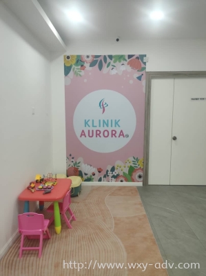 KLINIK AURORA Wall Sticker