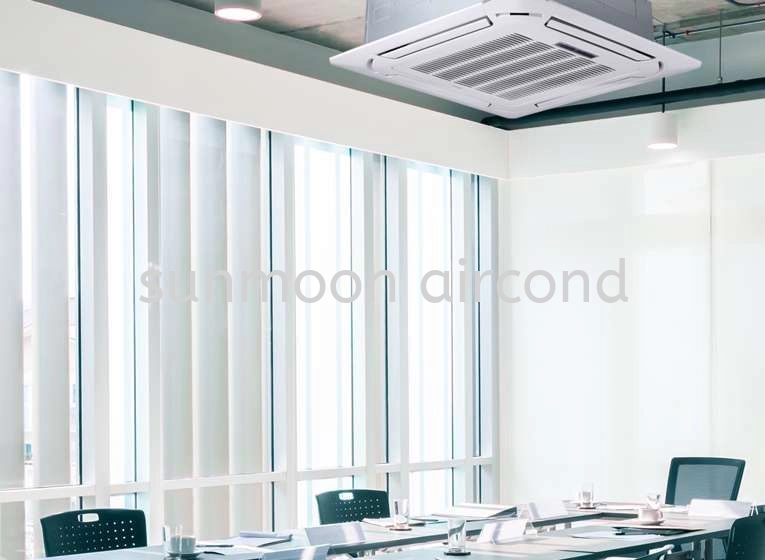 MCDX-36CRN8 MIDEA AIRCOND 4.0HP R32 NON INVERTER CEILING CASSETTE - MAKE YOUR OFFICE SPACE COMFORT AND COOL 