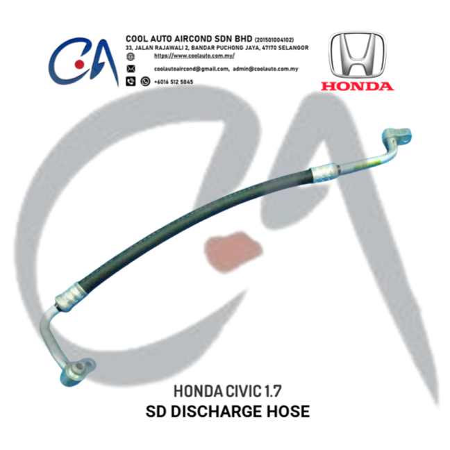HONDA CIVIC 1.7 SD DISCHARGE HOSE