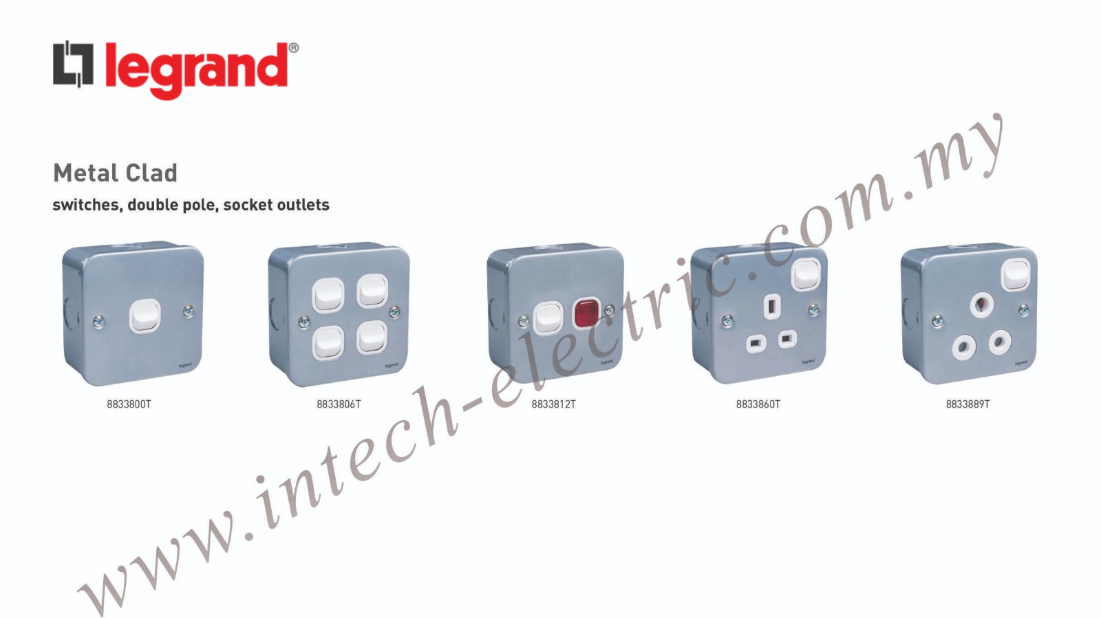 Legrand MetalClad Switch