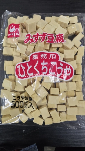 HALAL MIZUSU GOYA TOFU DRY 500G BC 4902758100383