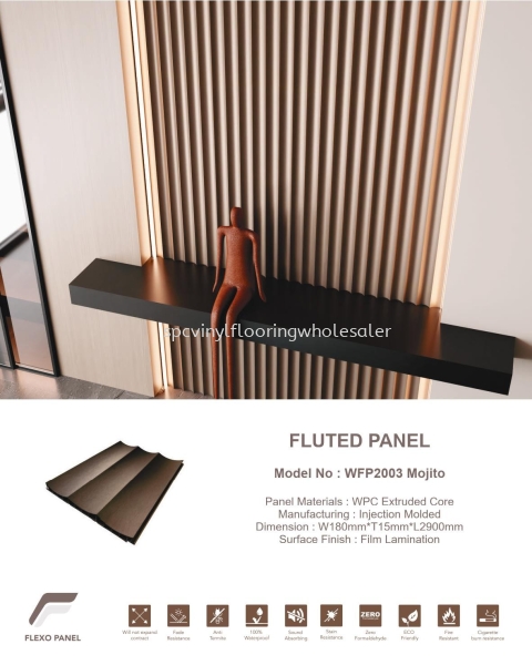 WFP2003 - B COLLECTION II FLUTED PANEL Malaysia, Penang Supplier, Suppliers, Supply, Supplies | GH SUCCESS (M) SDN BHD