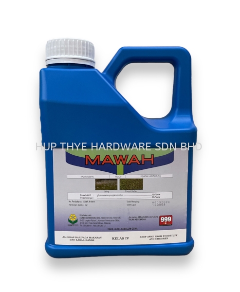 MAWAH HERBICIDES AGROCHEMICALS Melaka, Malaysia, Batu Berendam, Krubong, Peringgit Supplier, Wholesaler, Supply, Supplies | HUP THYE HARDWARE SDN BHD