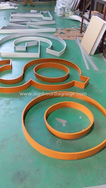 Signboard TMG go # 3D BOX UP LED Frontlit # Signboard Maker # Aluminum Box Up Led # 3D LED Frontlit # TMG go #  3D BOX UP LETTERING SIGNAGE Klang, Selangor, Malaysia, Kuala Lumpur (KL), Pahang, Kuantan Manufacturer, Maker, Supplier, Supply | Dynasty Print Solution