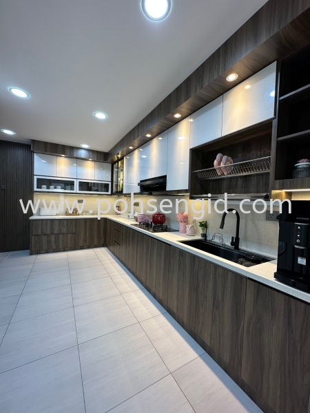 4G With Solidply Kitchen Cabinet #BukitKepayang Kitchen Seremban, Negeri Sembilan (NS), Malaysia Renovation, Service, Interior Design, Supplier, Supply | Poh Seng Furniture & Interior Design