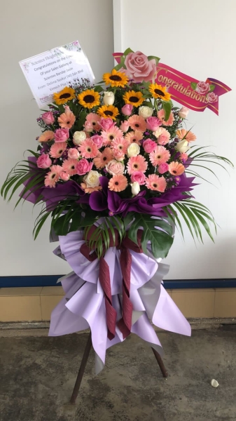 Op 23 Congrat Floral ĻףBusiness Opening Business Anniversary Business Opening Floral Melaka, Malaysia Delivery, Supplier, Supply | Paradise Flower House