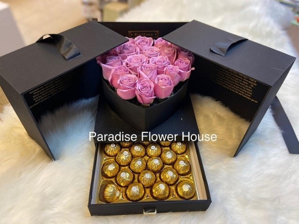 BX 02 Box arrangement  New Arrival Product Melaka, Malaysia Delivery, Supplier, Supply | Paradise Flower House