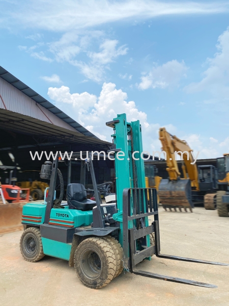 Recon Diesel Toyota Forklift 3.5Ton Forklift Recon Machine  Sell Used / Rental Machine Johor Bahru (JB), Malaysia, Kulai Supplier, Rental, Supply, Supplies | UM Construction Equipment Sdn Bhd