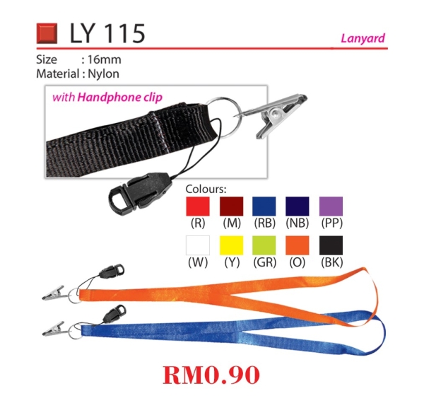 LY 115 Lanyard Lanyard Clearance Malaysia, Melaka, Selangor, Kuala Lumpur (KL), Johor Bahru (JB), Singapore Supplier, Manufacturer, Wholesaler, Supply | ALLAN D'LIOUS MARKETING (MALAYSIA) SDN. BHD. 