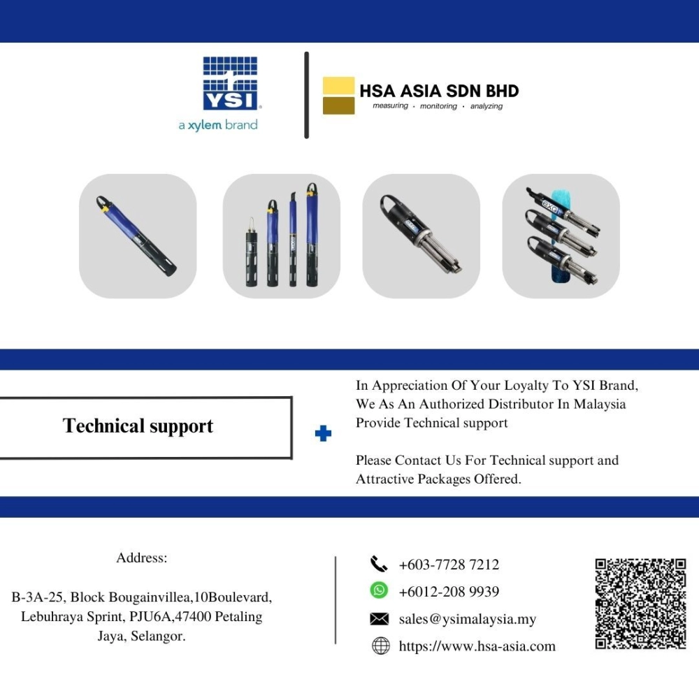 YSI - Technical Support Multiparameter Sondes