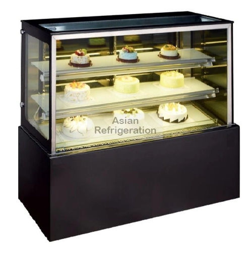 Premium Black Colour Marble Cake Showcase (4ft) PROMOTION