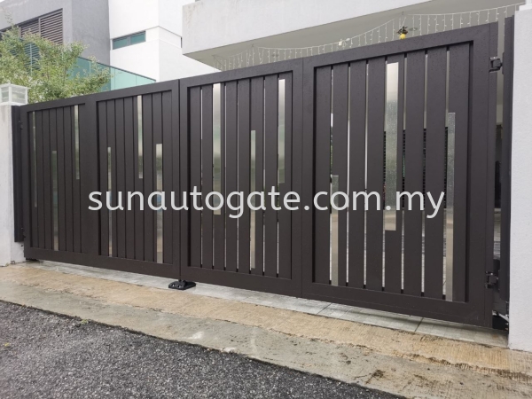  Trackless Aluminium Penang, Malaysia, Simpang Ampat Autogate, Gate, Supplier, Services | SUN AUTOGATE SDN. BHD.