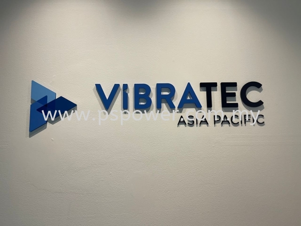 Indoor 3D acrylic company name signage ACRYLIC SIGNAGE ACRYLIC Selangor, Malaysia, Kuala Lumpur (KL), Puchong Manufacturer, Maker, Supplier, Supply | PS Power Signs Sdn Bhd