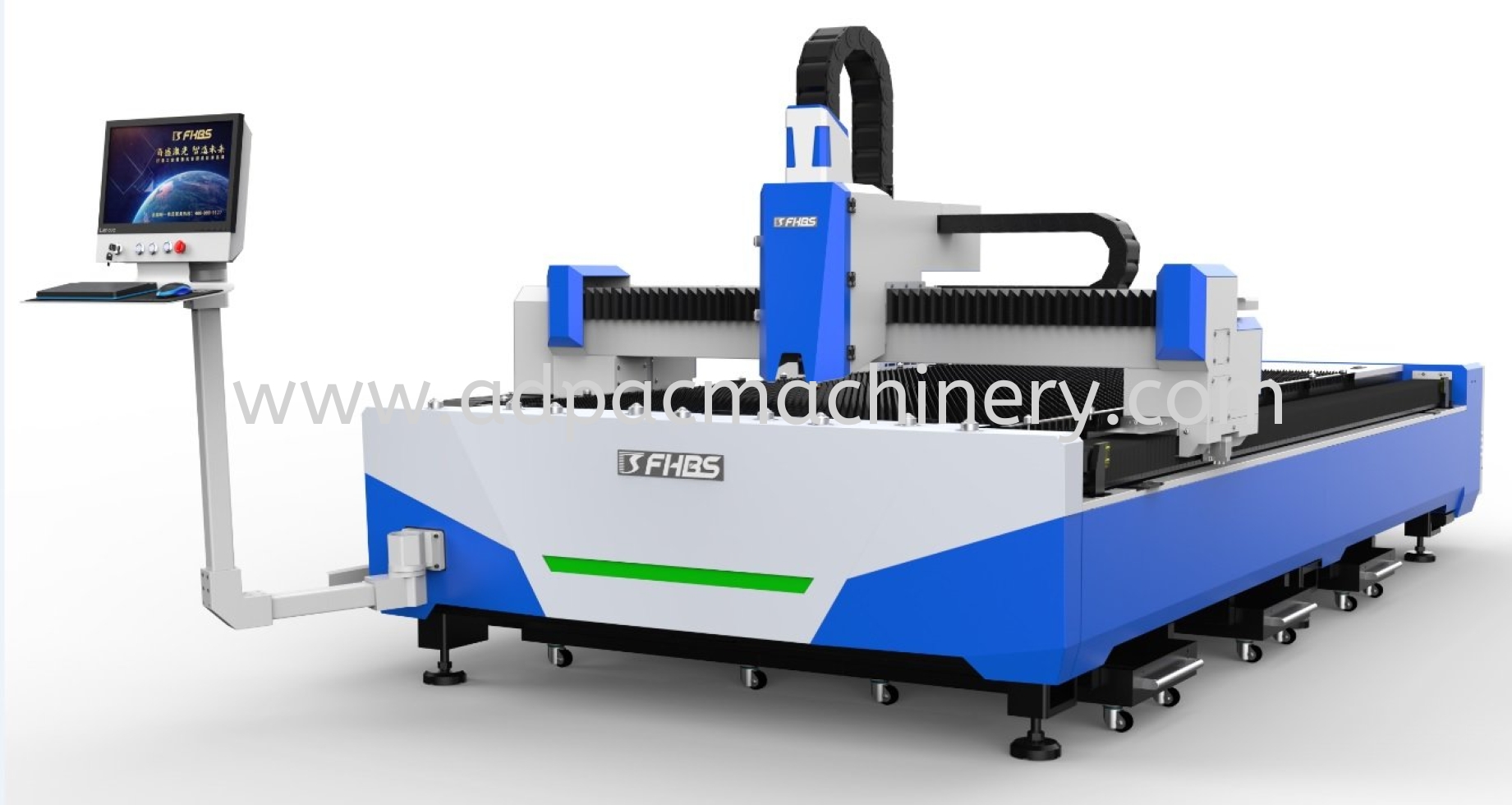 KE Series Open Type Single Table Laser Cutting Machine