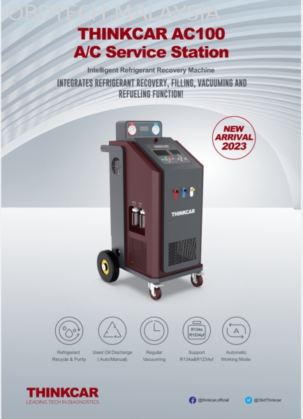 ThinkCar Aircond Flushing Machine  Aircond Flushing Machine Melaka, Malaysia Supplier, Suppliers, Supply, Supplies | OBD Automotive Technology Sdn Bhd